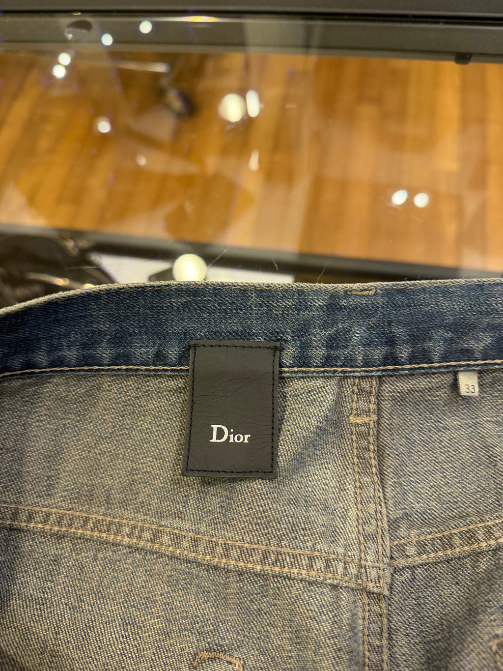 Dior Homme SS10 Light Wash Denim Jeans - Clouds In The Sky By Kris Van Assche