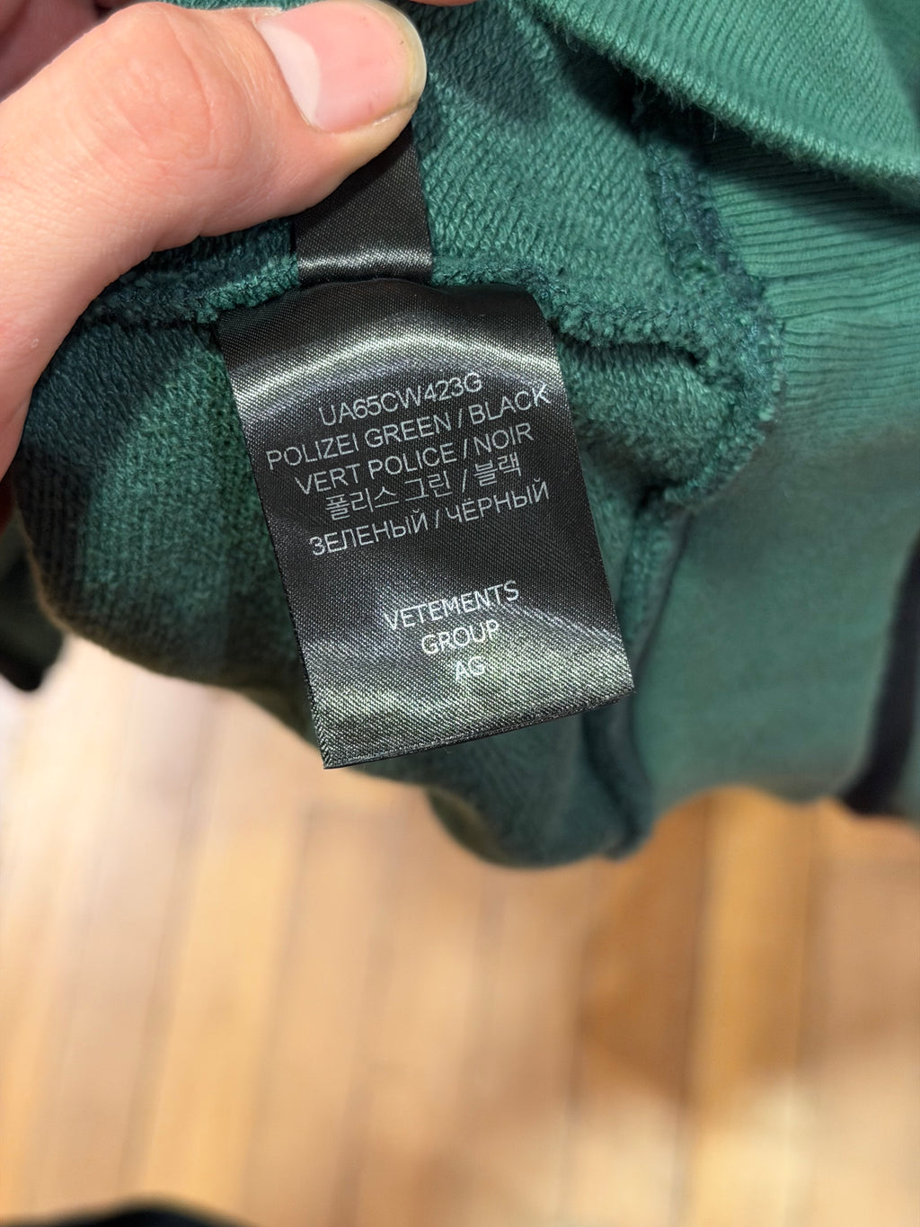 Vetements Polizel/Securite Double Crewneck