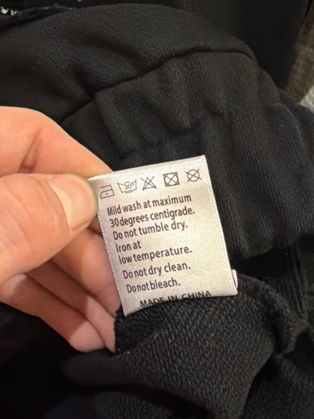 Who Decides War WDW Overlay Sweatpants - Black/White
