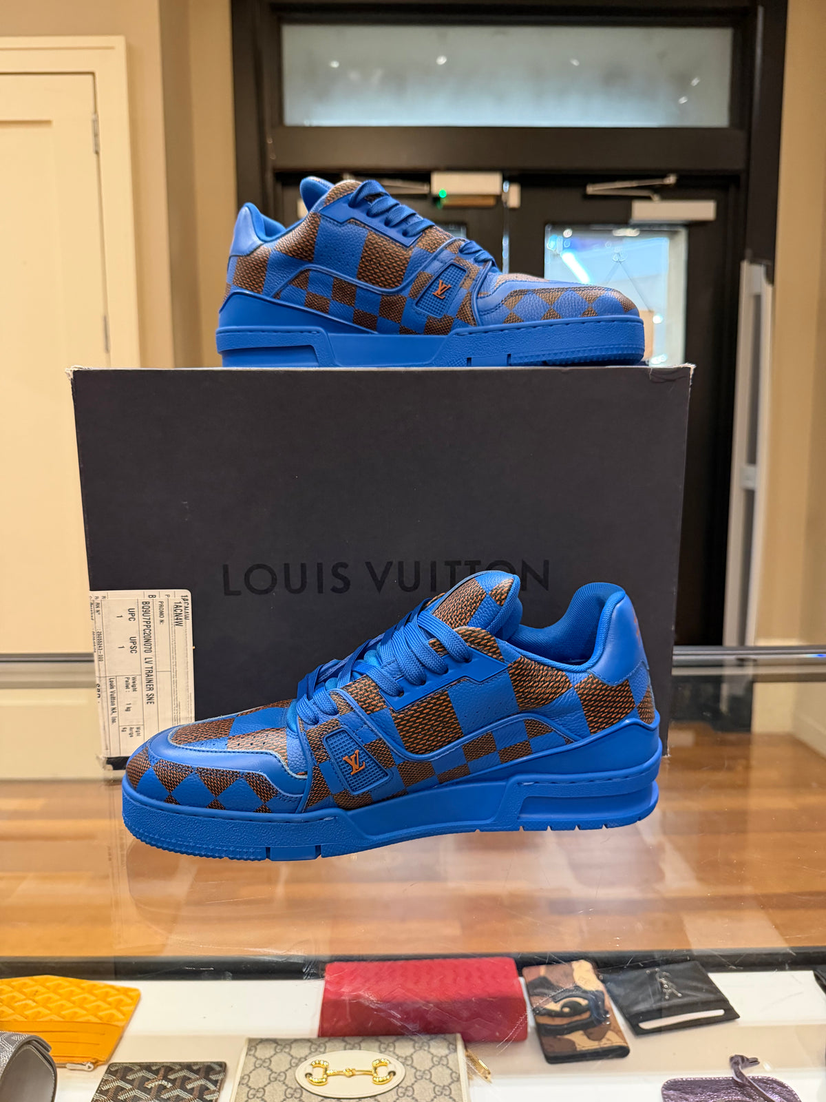 Louis Vuitton Trainer Sneaker - Blue/Brown