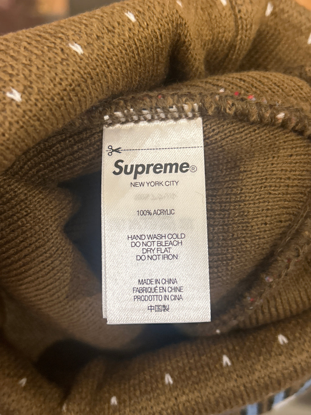Supreme Snowman Beanie