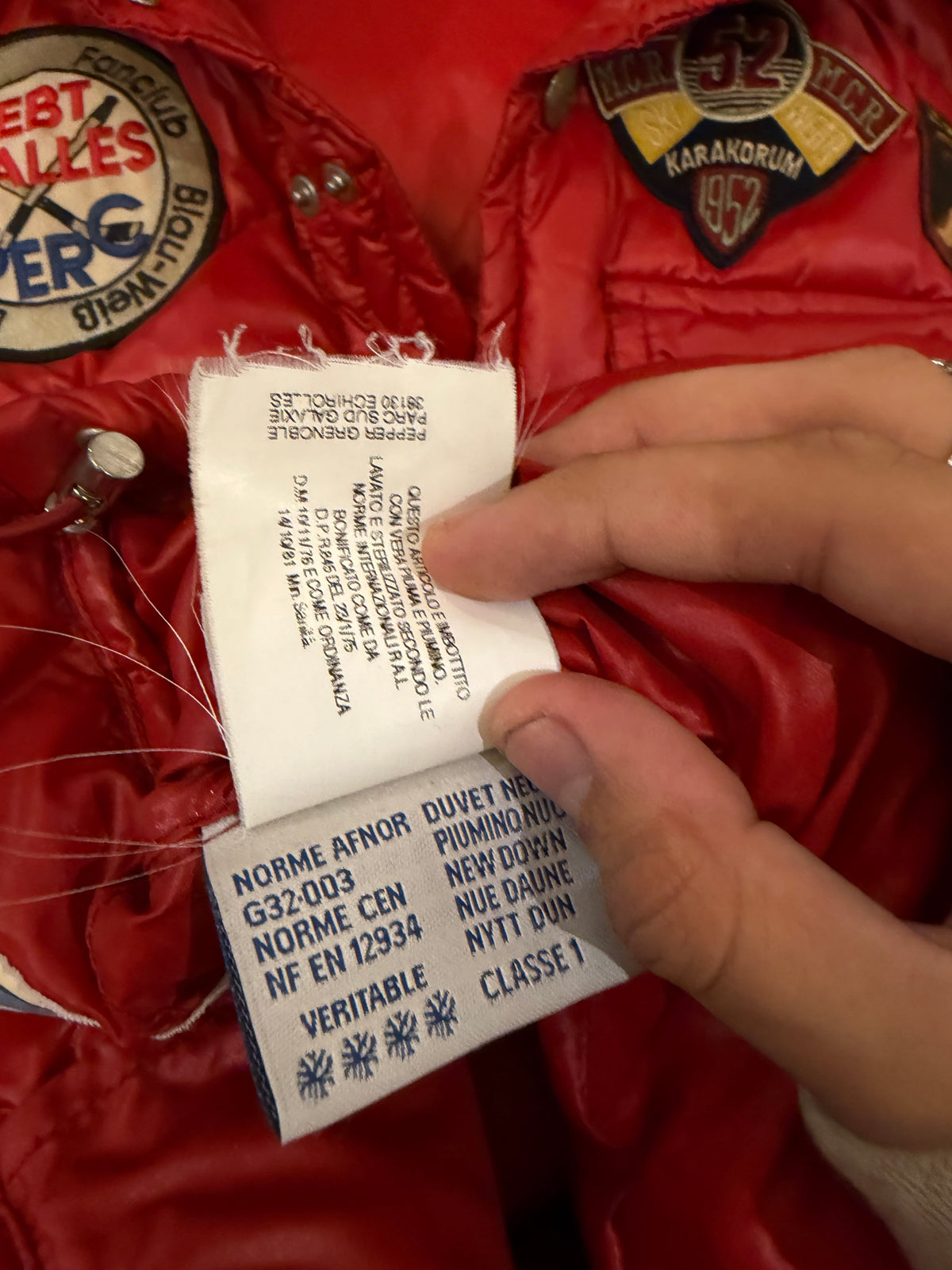 Moncler K2 Patches - Red