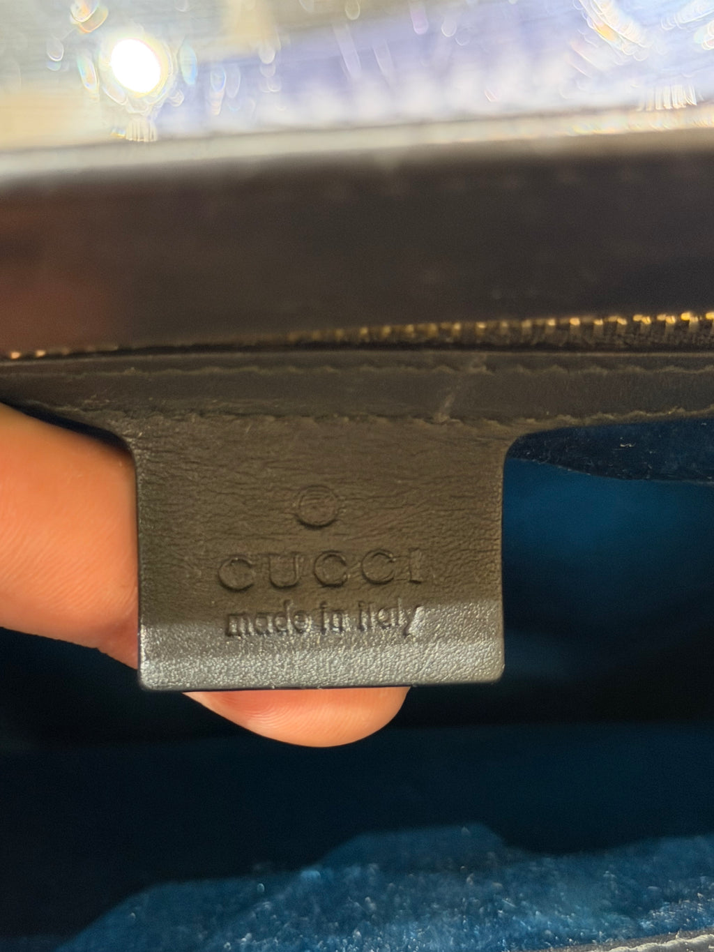 Gucci Medium Suede Web Ophidia Chain Crossbody