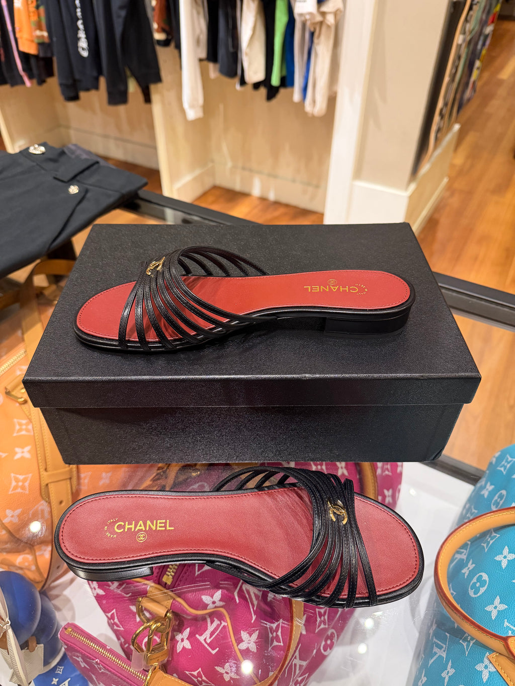 Chanel Metiers d’Art ‘Blazy’ Sandal Flats