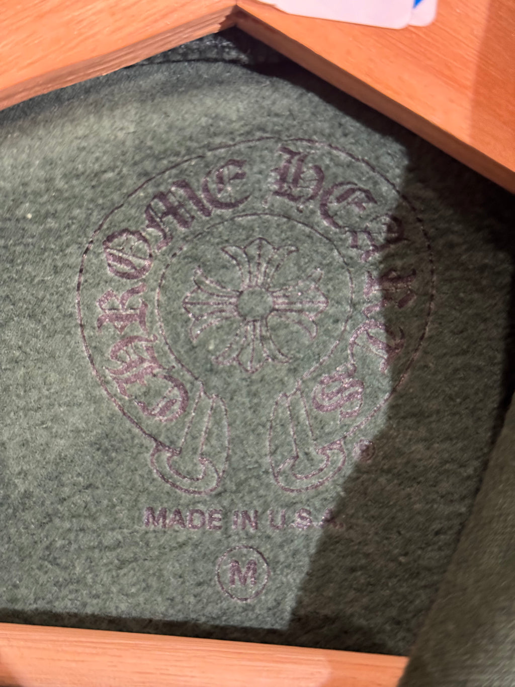 Chrome Hearts Online Exclusive T Bar Hoodie - Green/Orange