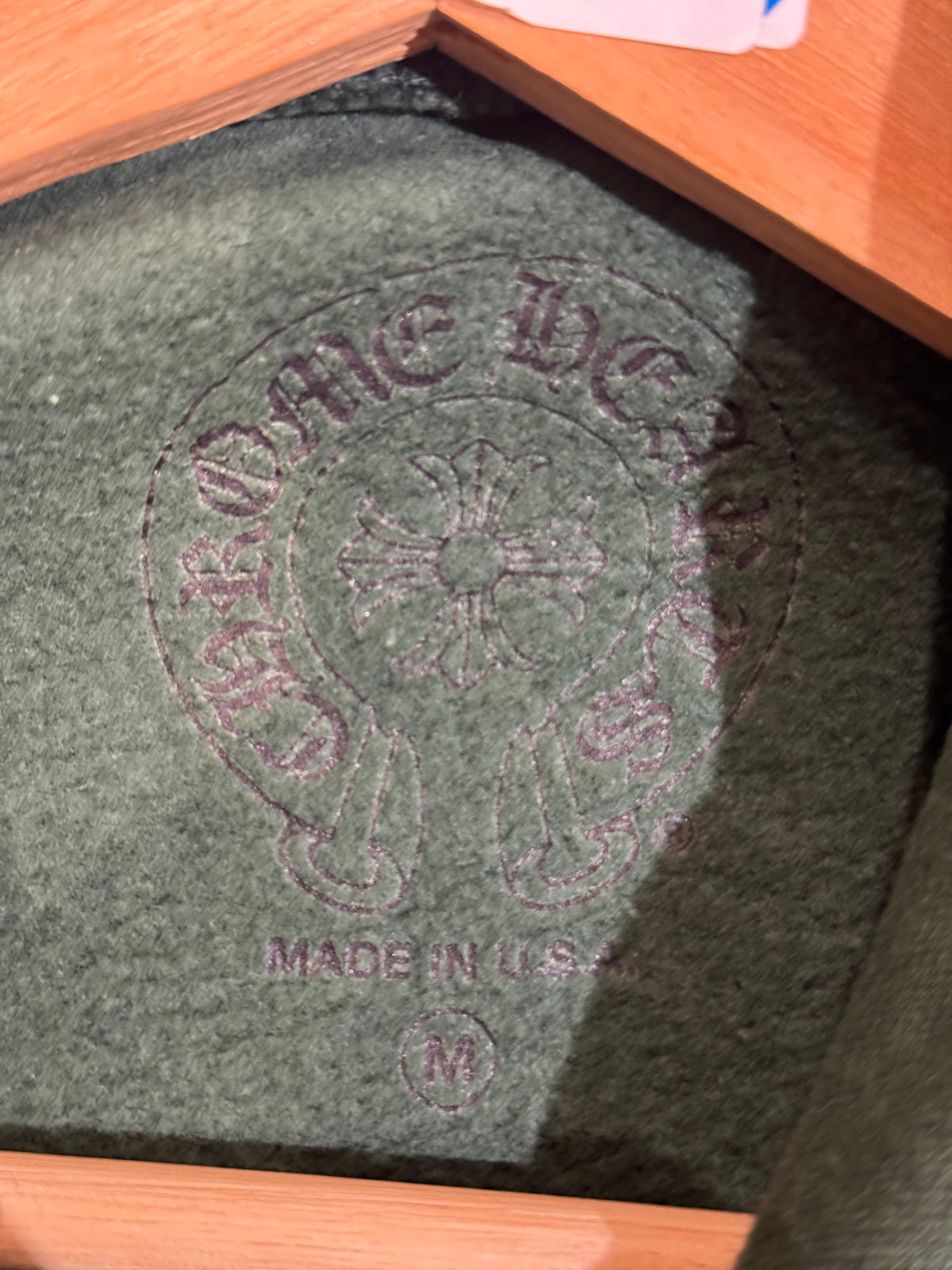 Chrome Hearts Online Exclusive T Bar Hoodie - Green/Orange