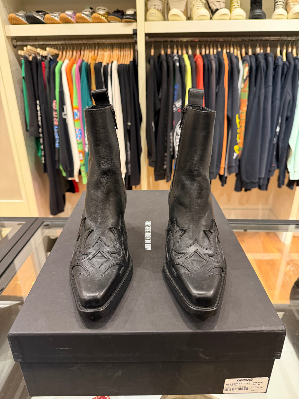 Ann Demeulemeester Heimo Ankle Boots - Black
