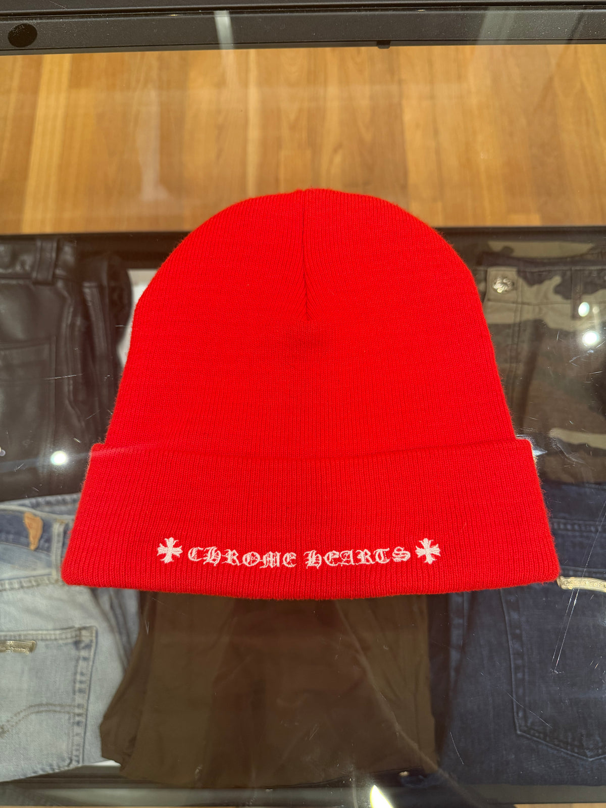 Chrome Hearts CH Beanie - Red