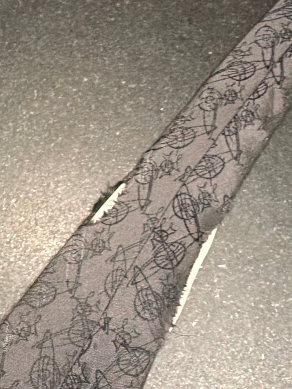 Vivine Westwood Tie - Black Monogram
