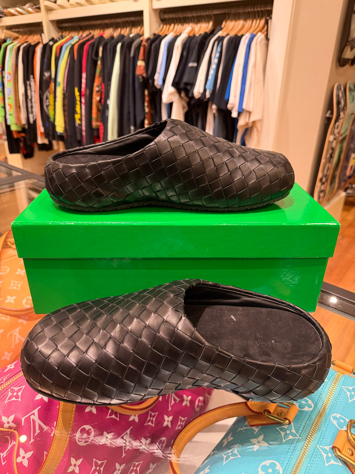 Bottega Veneta Klog Mules