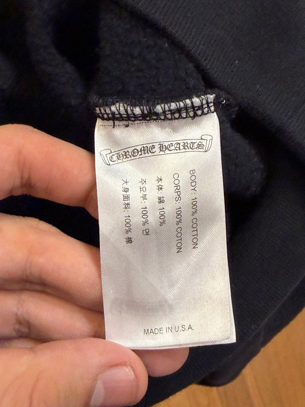 Chrome Hearts Online
Exclusive Horseshoe Logo
Hoodie - Black/Pink