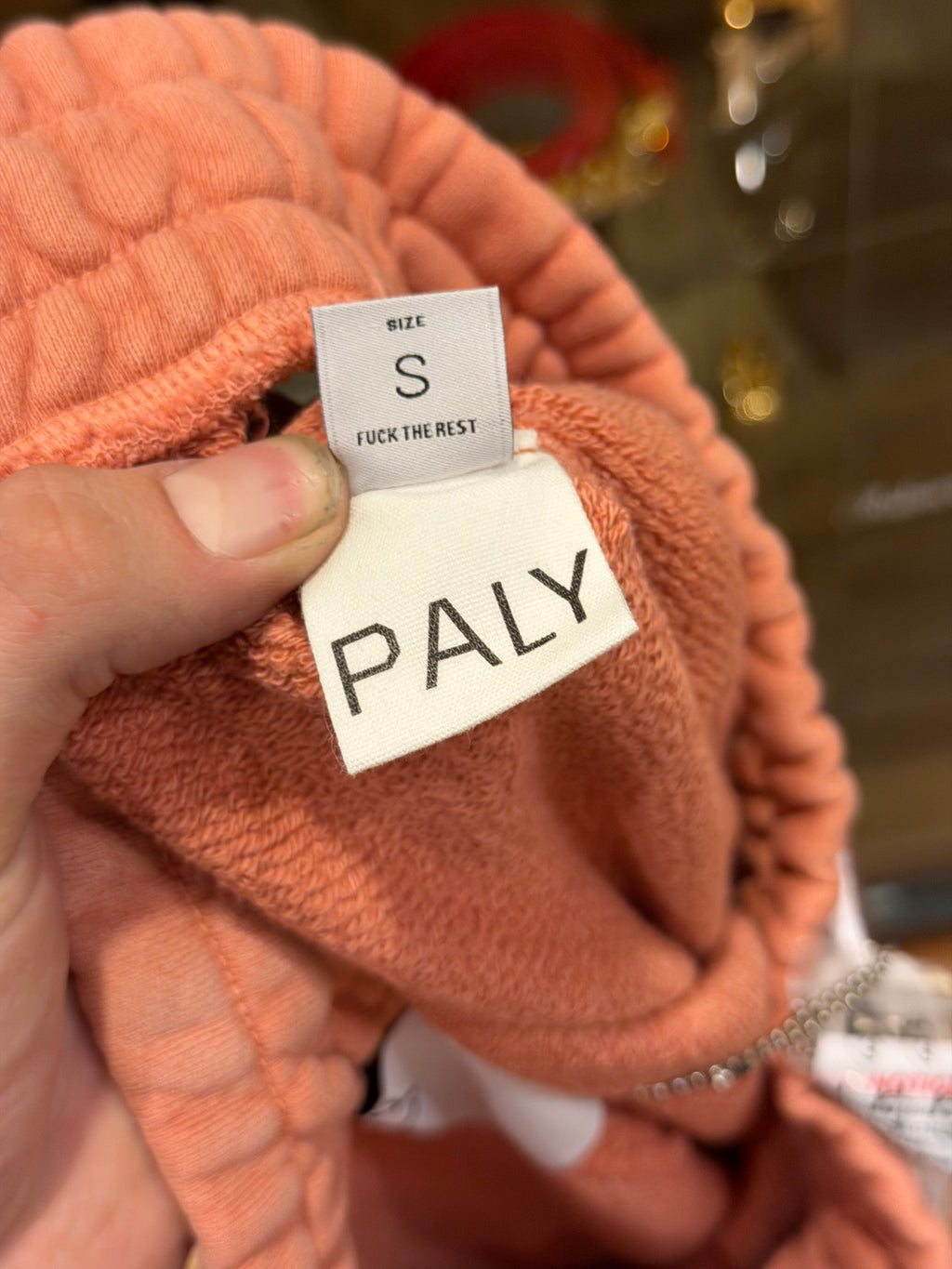 Paly Hollywood Alta Cienega Sweatpants - Peach