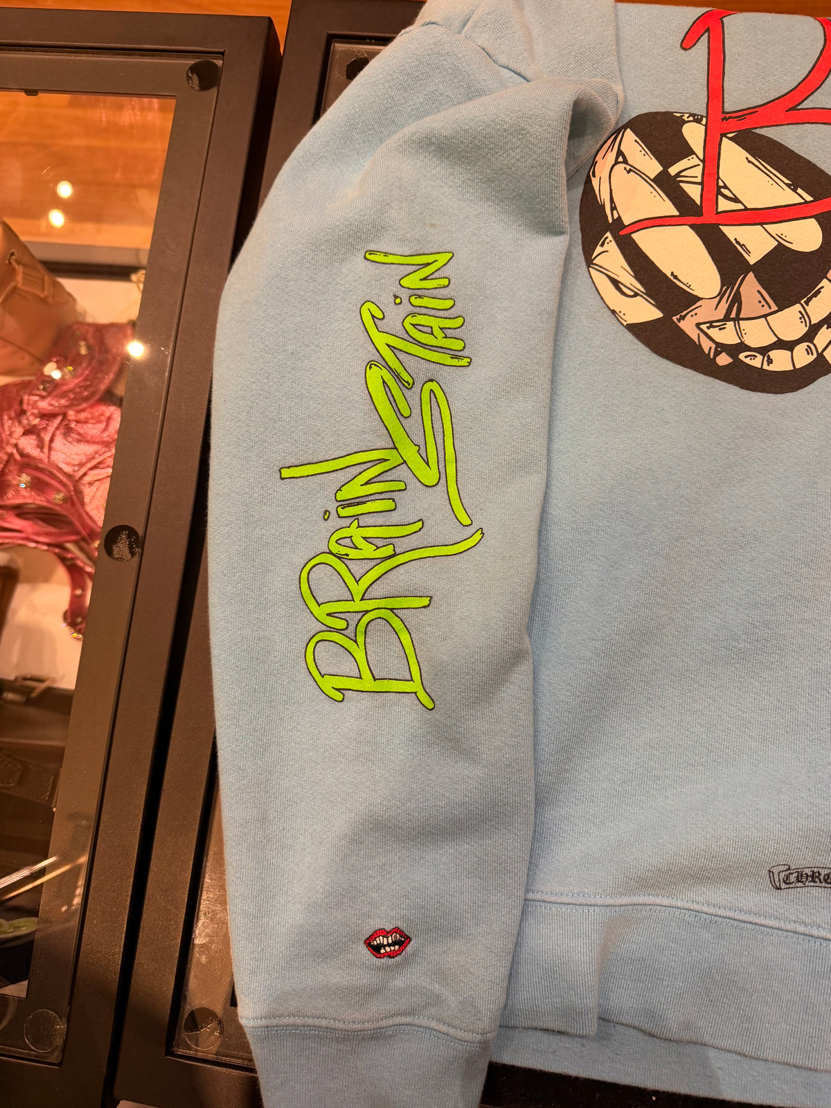 Chrome Hearts Matty Boy ‘Brain New’ Hoodie - Blue