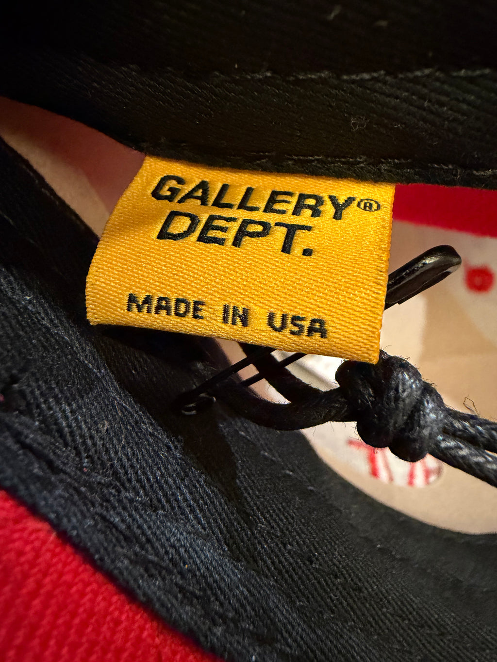 Gallery Dept. Art That Kills Fitted Cap - Red