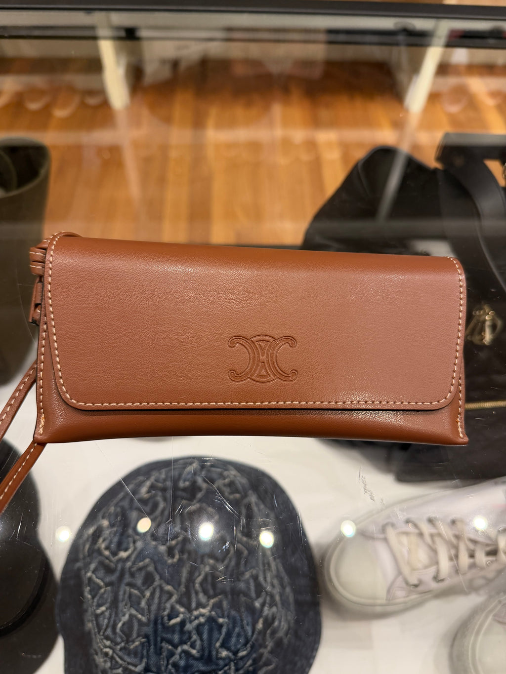 Celine Triomphe 55MM Square Sunglasses