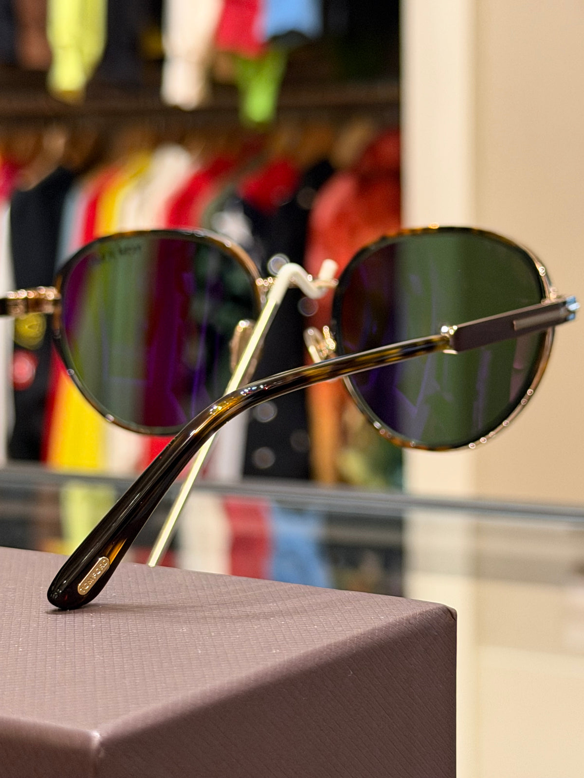 Tom Ford Jet 51MM Round Sunglasses