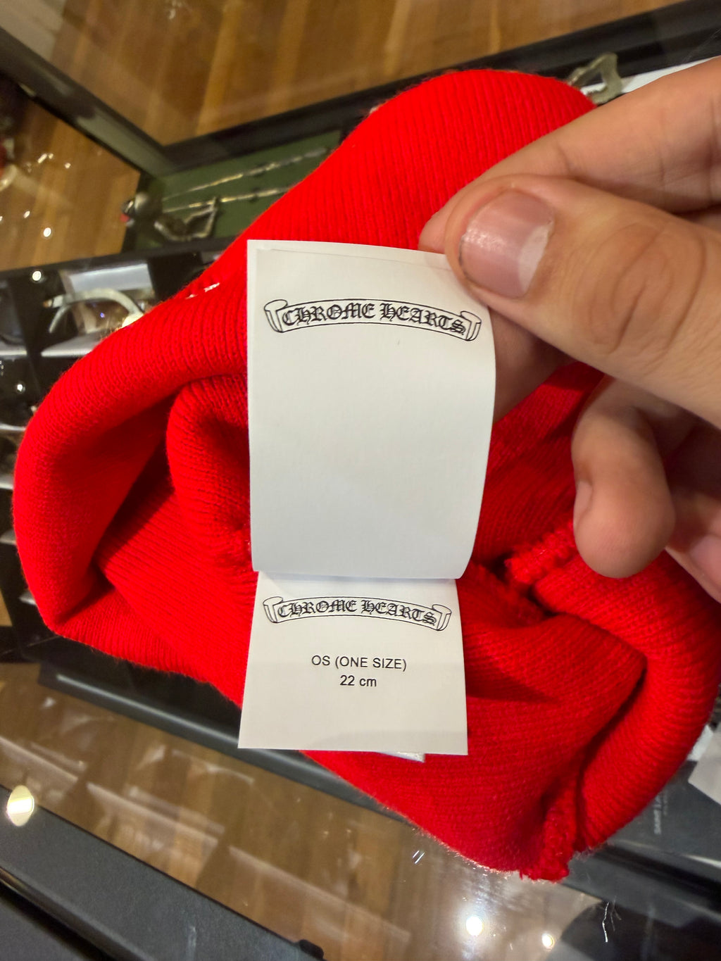 Chrome Hearts CH Beanie - Red