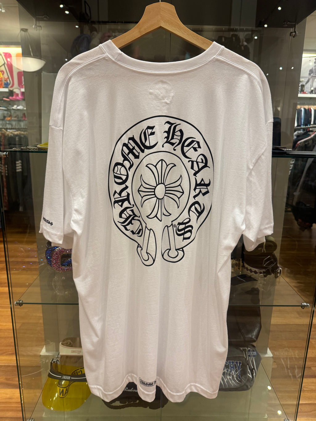 Chrome Hearts Horse Shoe Tee - White
