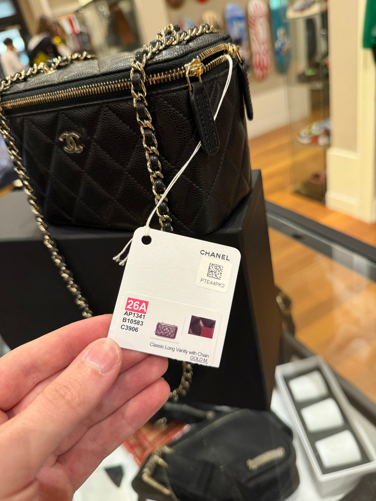 Chanel Vanity Bag on Chain