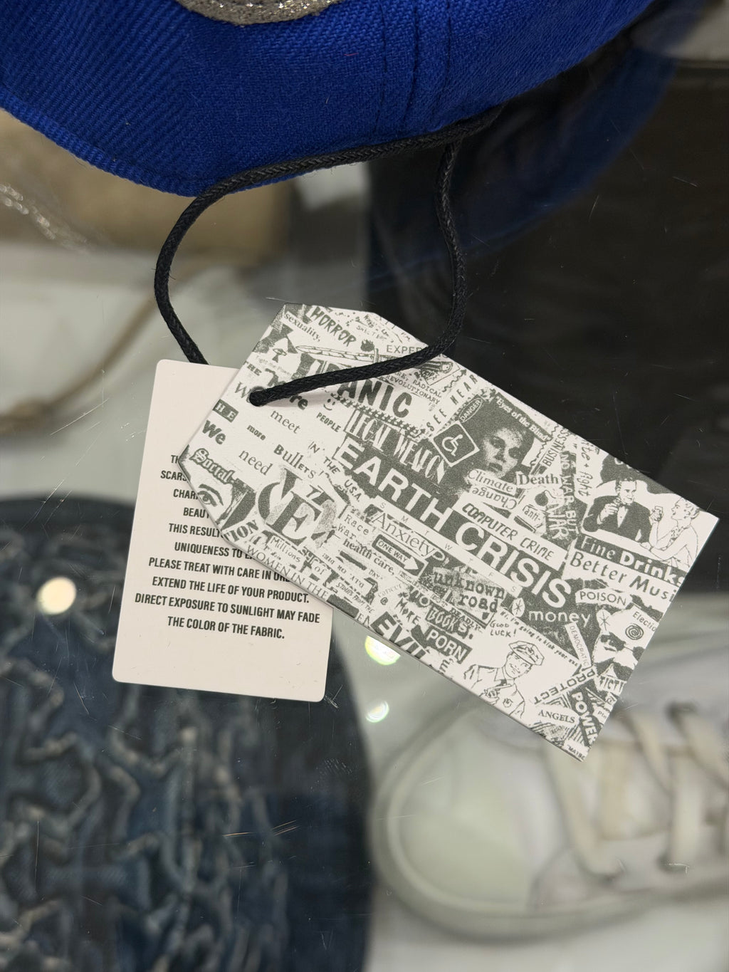 Gallery Dept Leather G Patch Hat - Blue