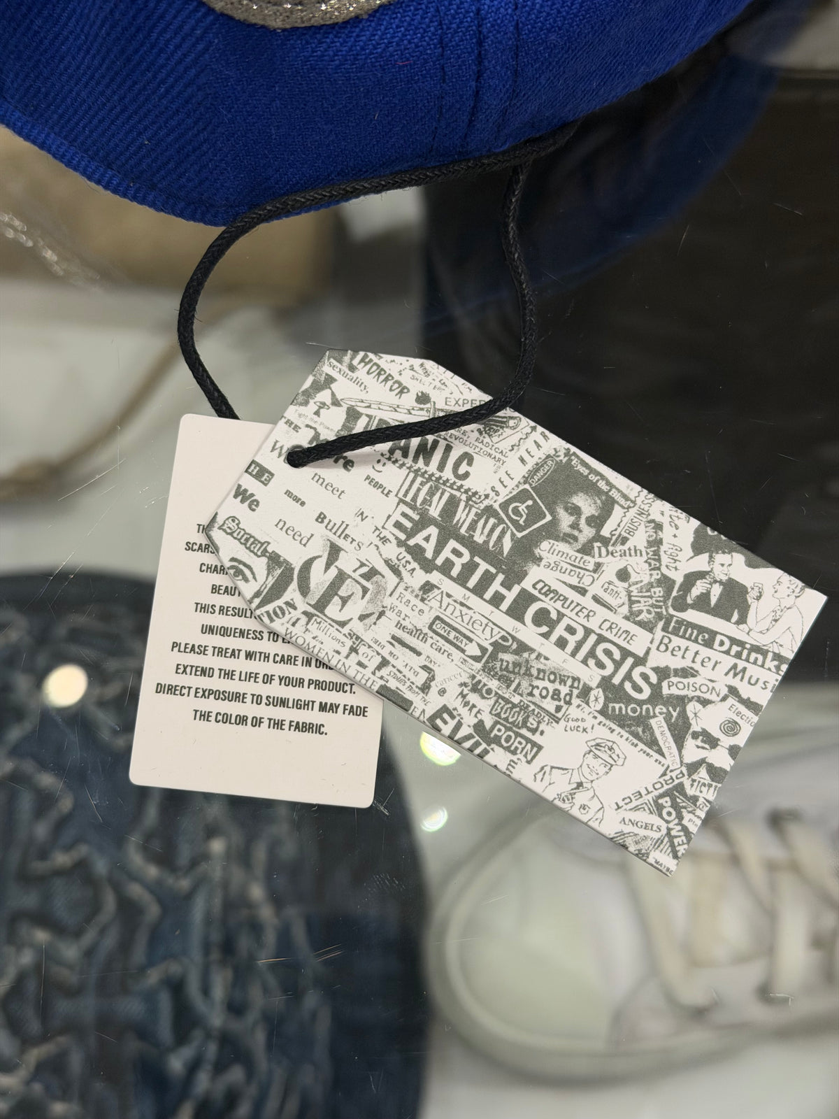 Gallery Dept Leather G Patch Hat - Blue