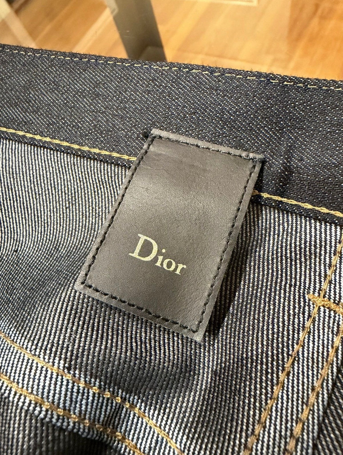 Dior Homme FW10 “19cm Dark Drill’ Denim Jeans