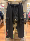 Chrome Hearts x Matty Boy “Stay Fast” Cargo Sweatpants - Black