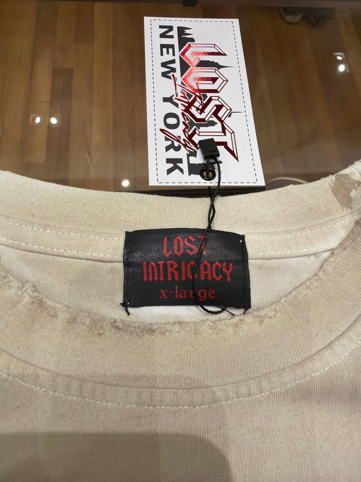 Lost Intricacy Rhinestone Cutoff