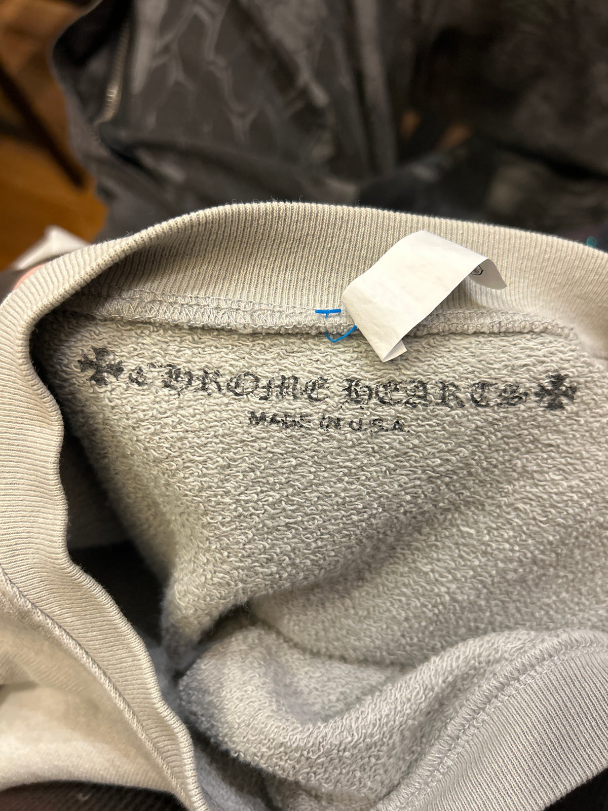 Chrome Hearts x Matty Boy Suggest Crewneck - Grey