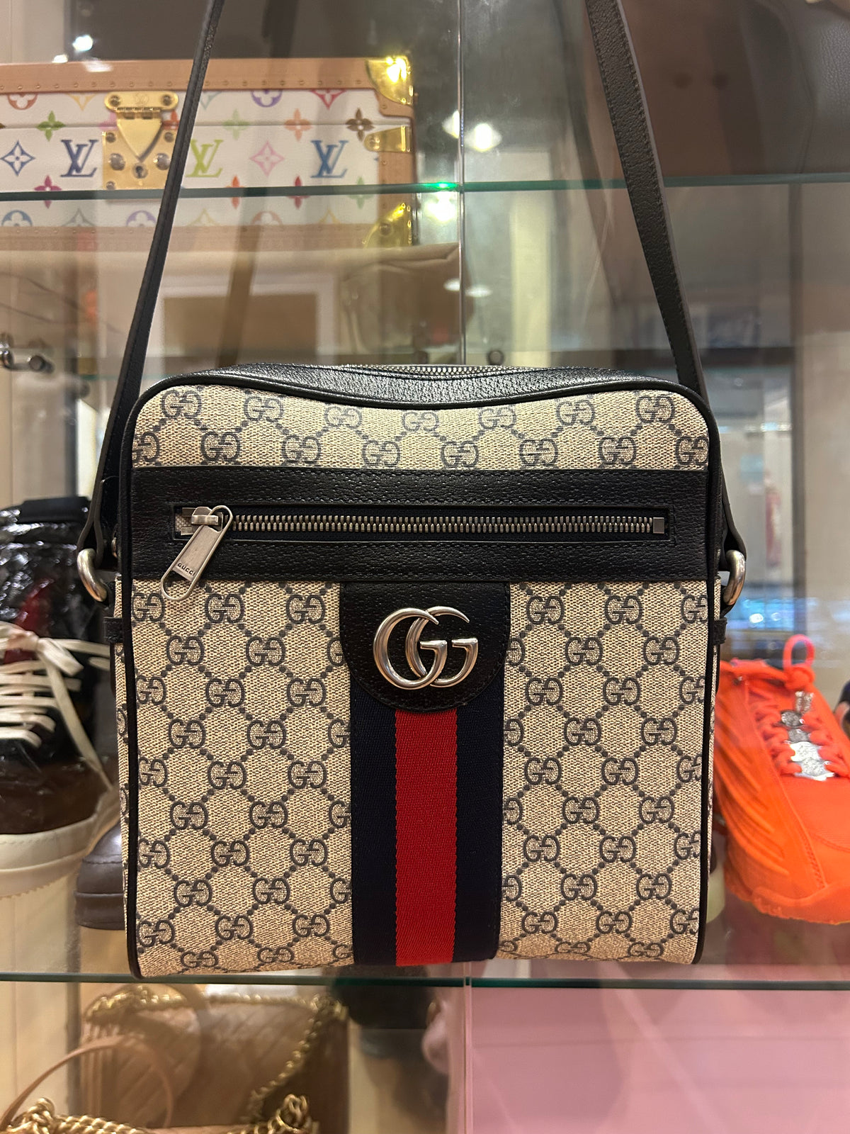 Gucci Ophedia GG Supreme Small Messenger Bag
