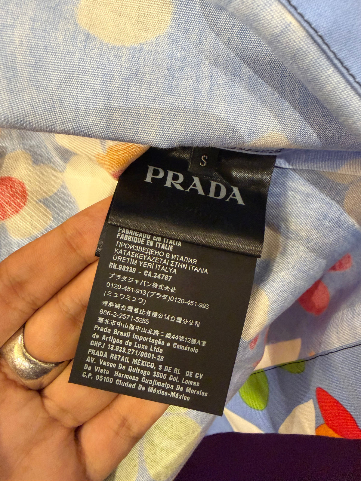 Prada Double Match Bowling
Shirt - Floral/FlamingCar