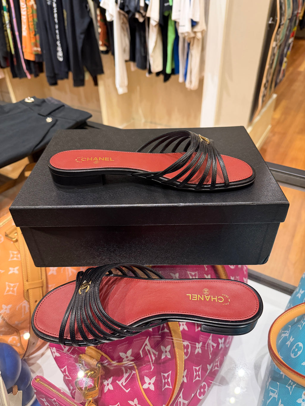 Chanel Metiers d’Art ‘Blazy’ Sandal Flats
