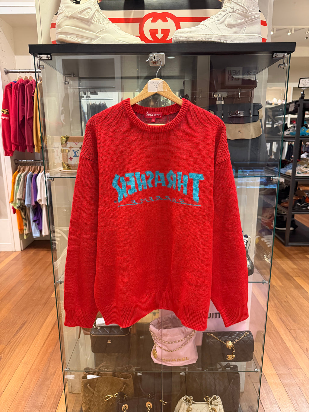 Supreme x Thrasher Knit Sweater