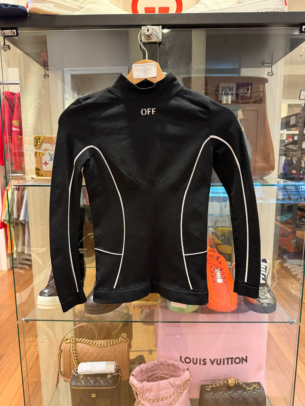 Off-White Black Athleisure LS
Top