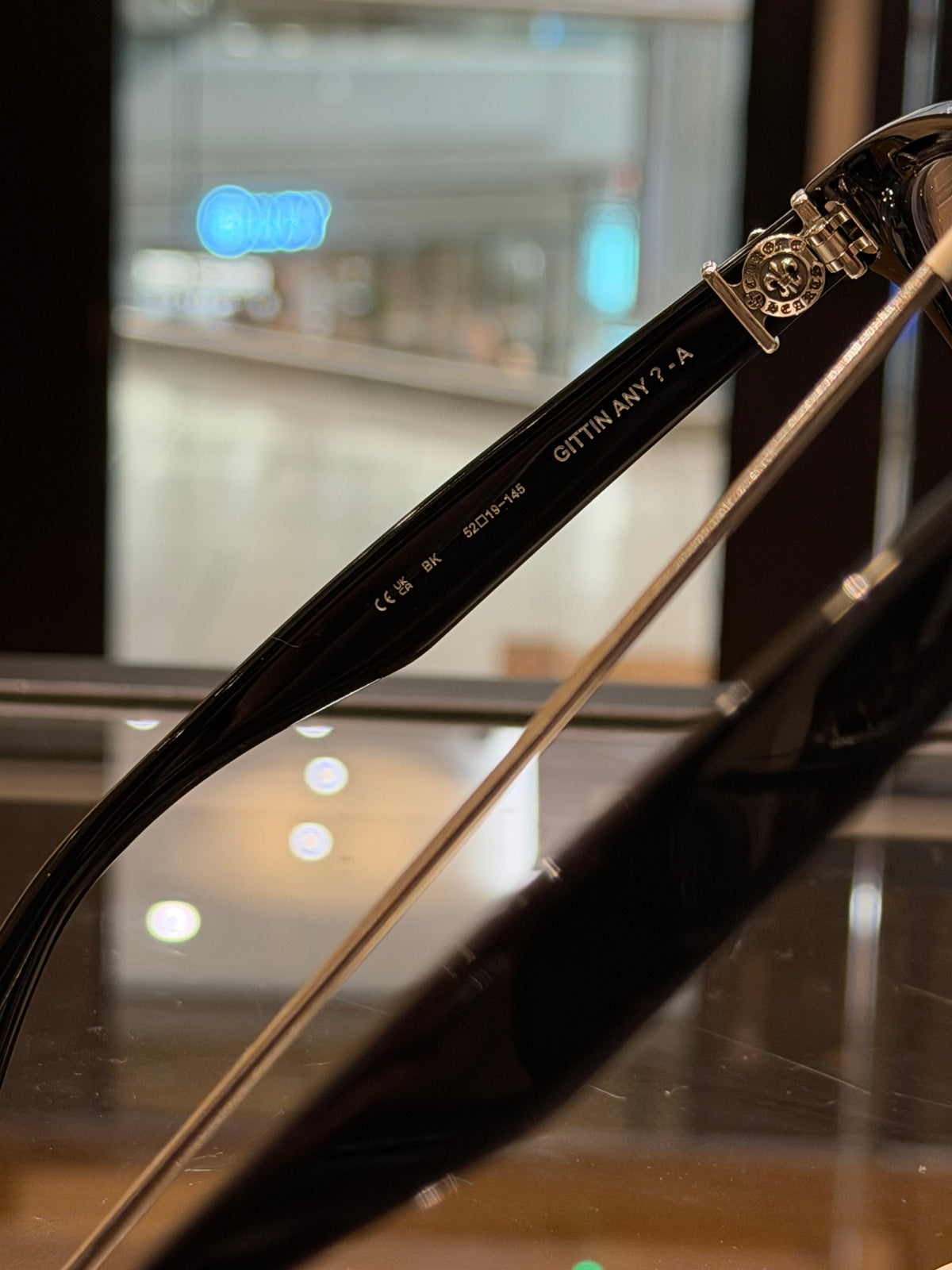 Chrome Hearts Gittin Any? Glasses - Black
