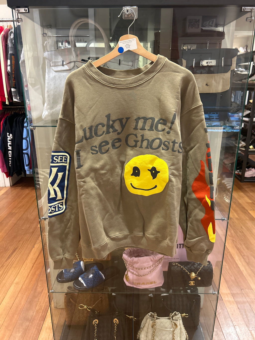 CPFM Kids See Ghosts Lucky Me Crewneck