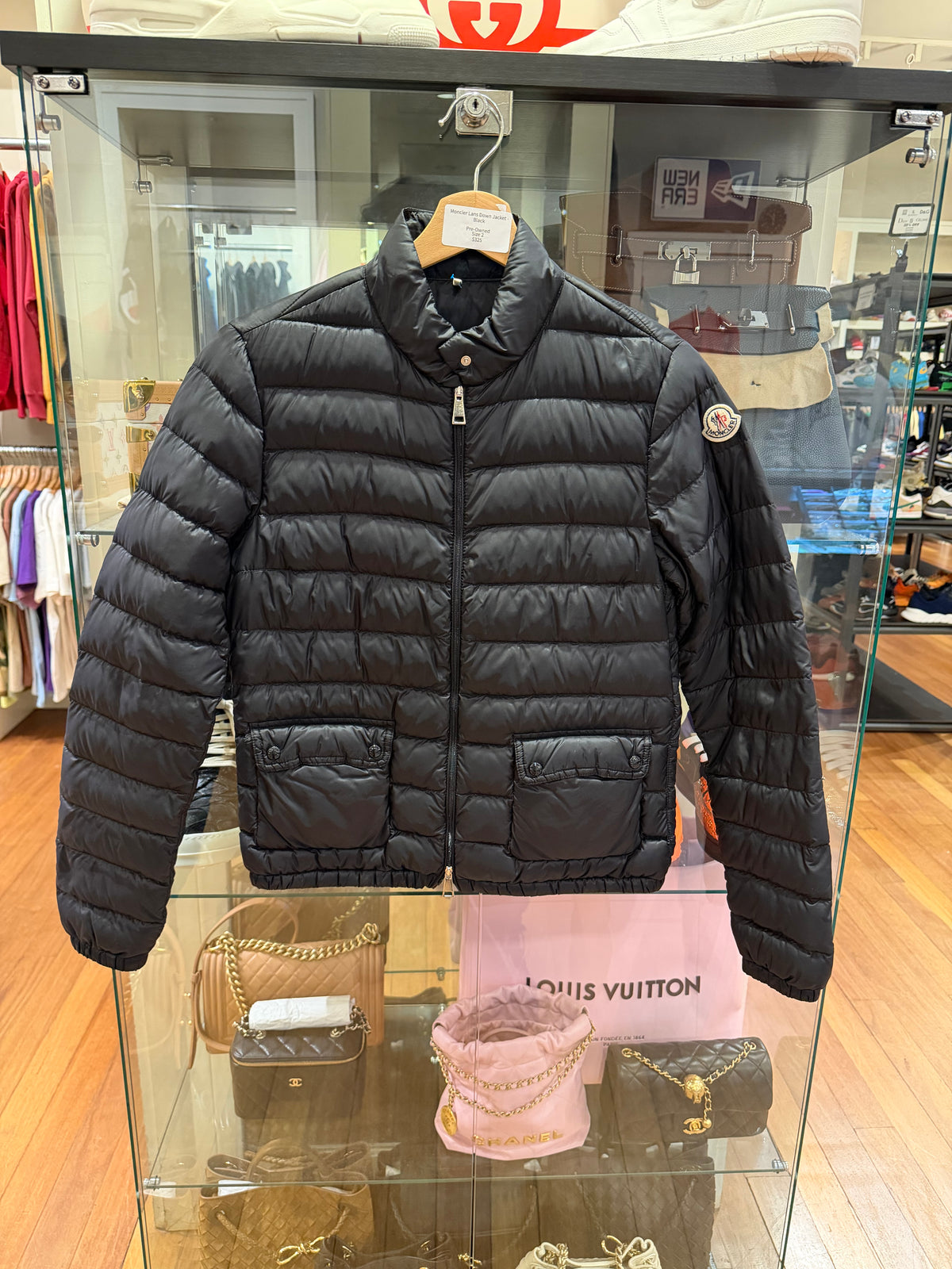 Moncler Lans Down Jacket -
Black