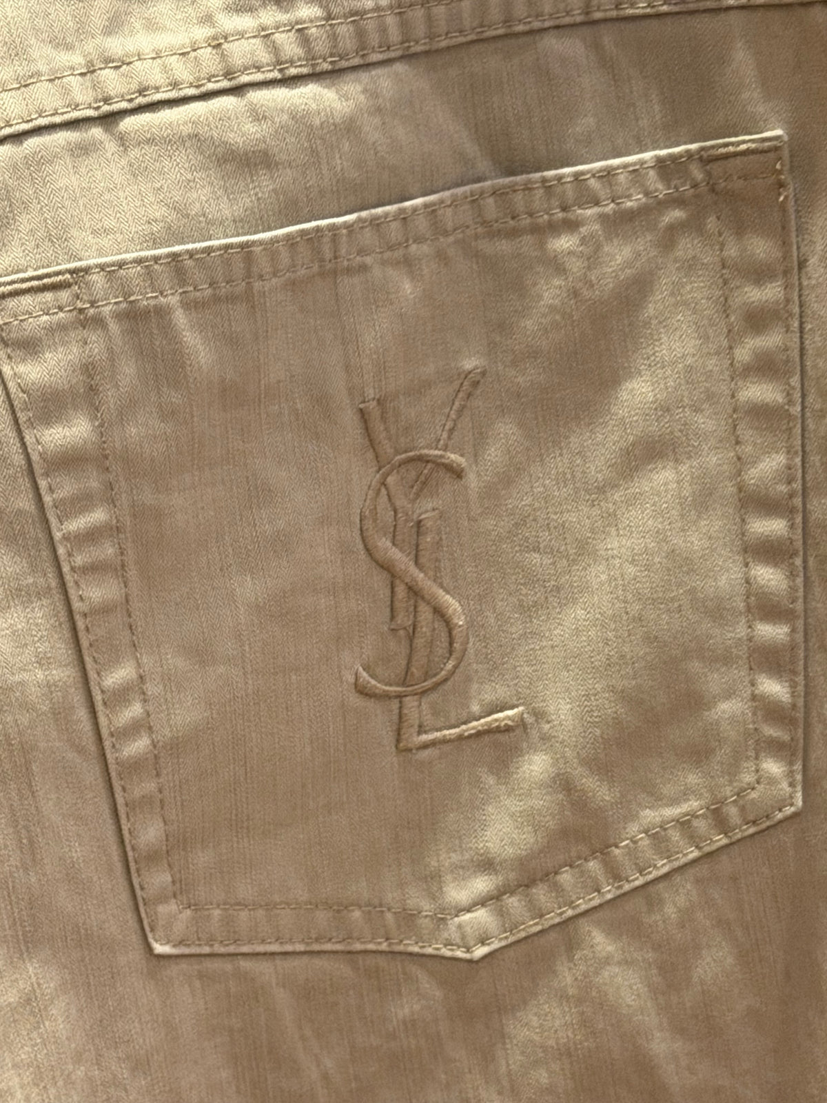 Yves Saint Laurent Chino Pants - Beige