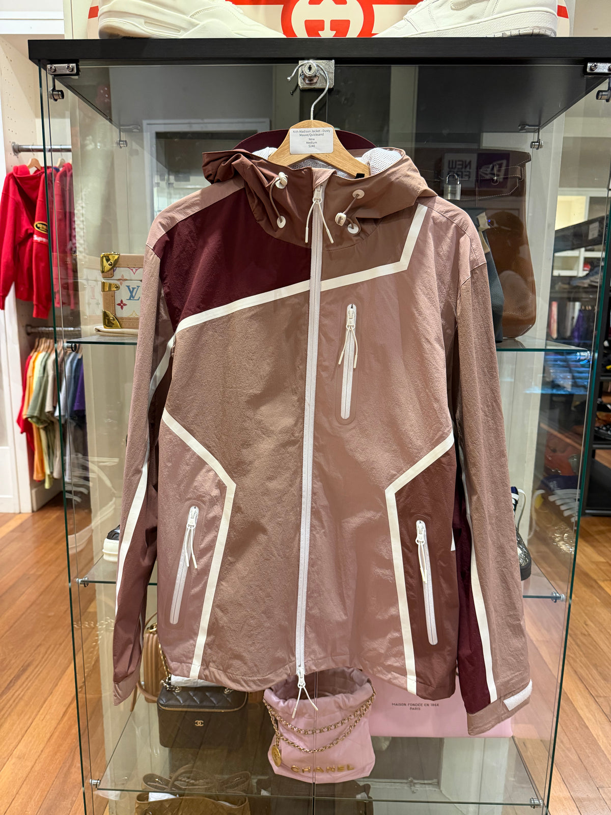 Kith Madison Jacket - Dusty
Mauve/Quicksand
