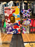 Bape X Bearbrick 28th Anniversary Camo #4 400% Figure