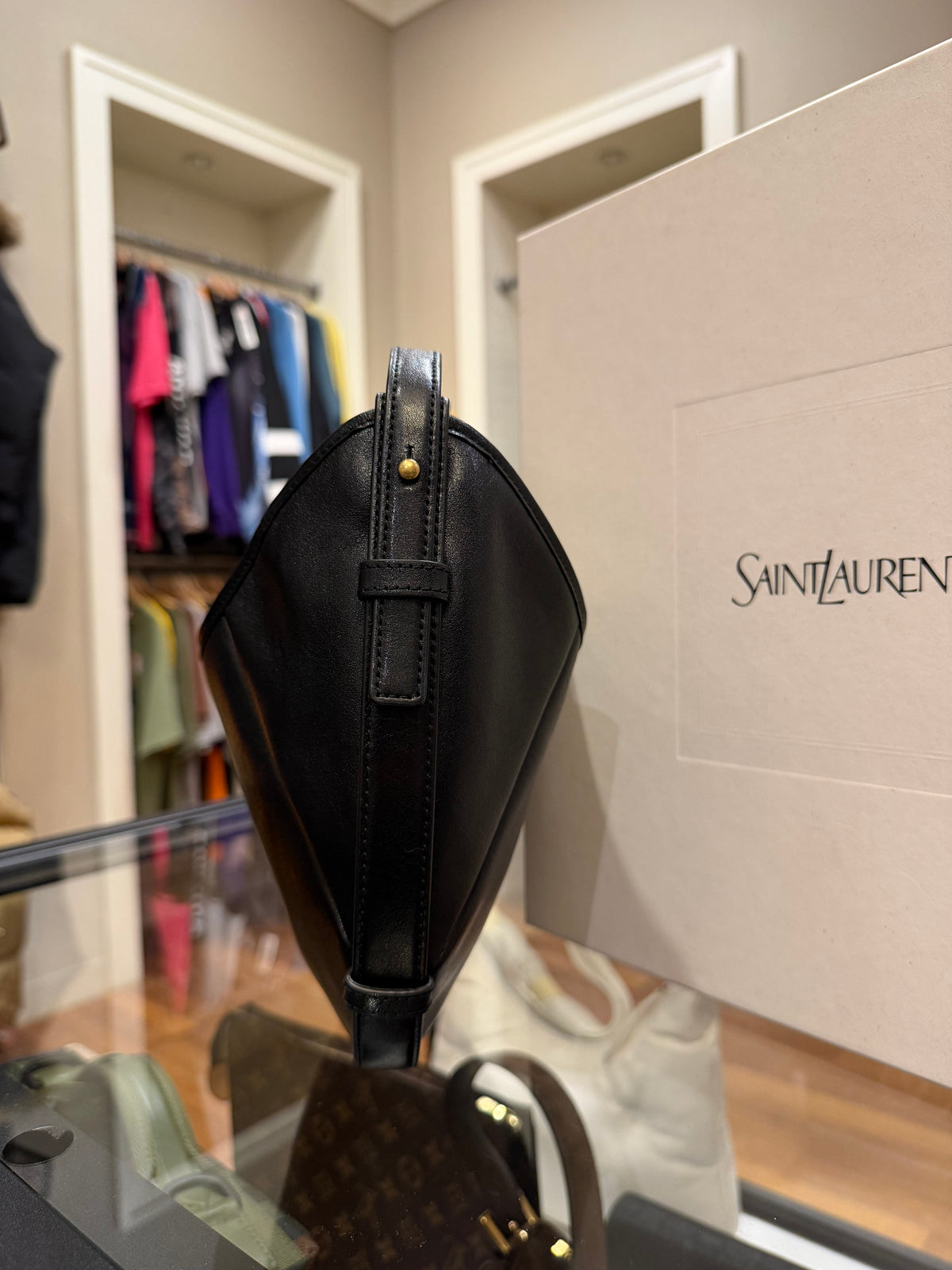 Saint Laurent Mombasa Small Leather