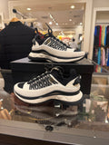 Chanel Fabric Suede Calfskin Sneakers - White