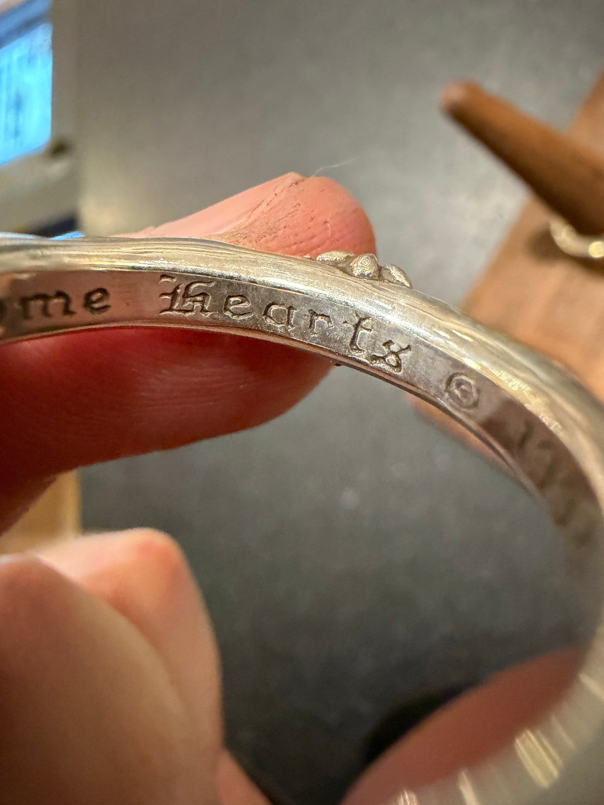 Chrome Hearts SBT Vine Ring Silver - Size 12
