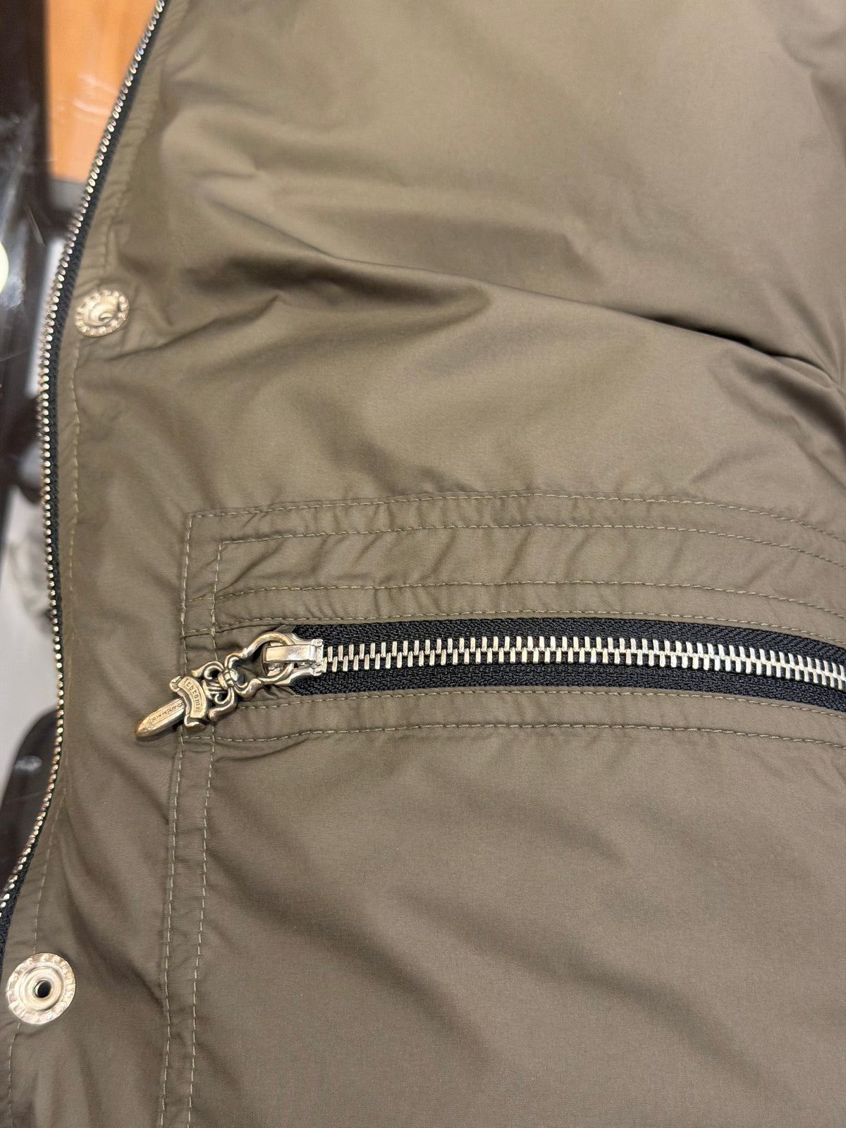 Chrome Hearts Monogram Down Puffer Vest