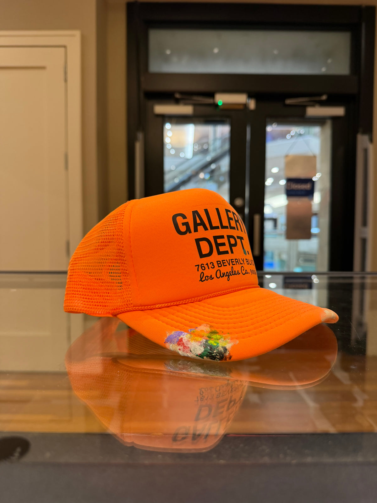 Gallery Dept. Painted Trucker Hat - Orange