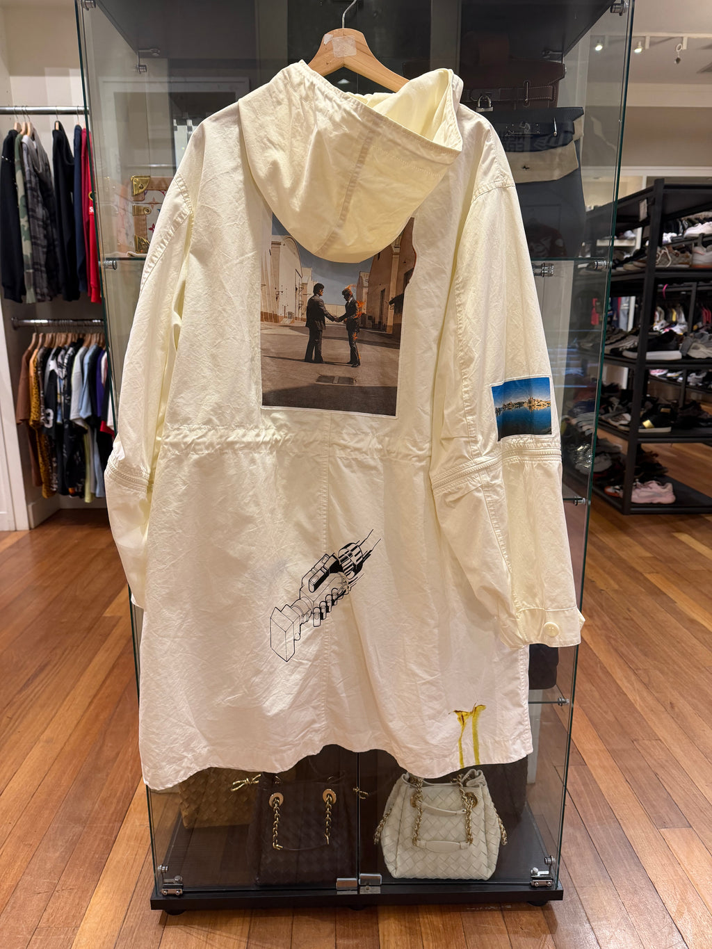 Undercover x Pink Floyd SS23
Wish You Were Here Parka-
White