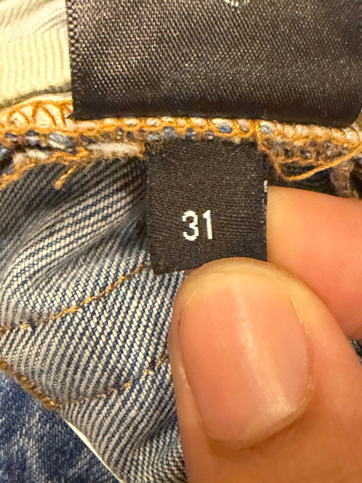 Amiri Varsity A Patch Denim Jeans