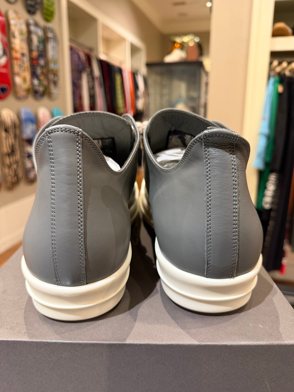 Rick Owens Jumbolace Ramone - Grey