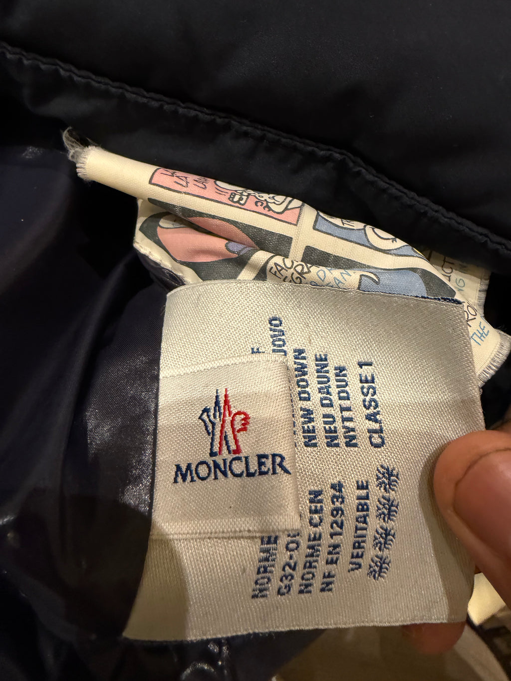 Moncler Cheval Gilet - Navy