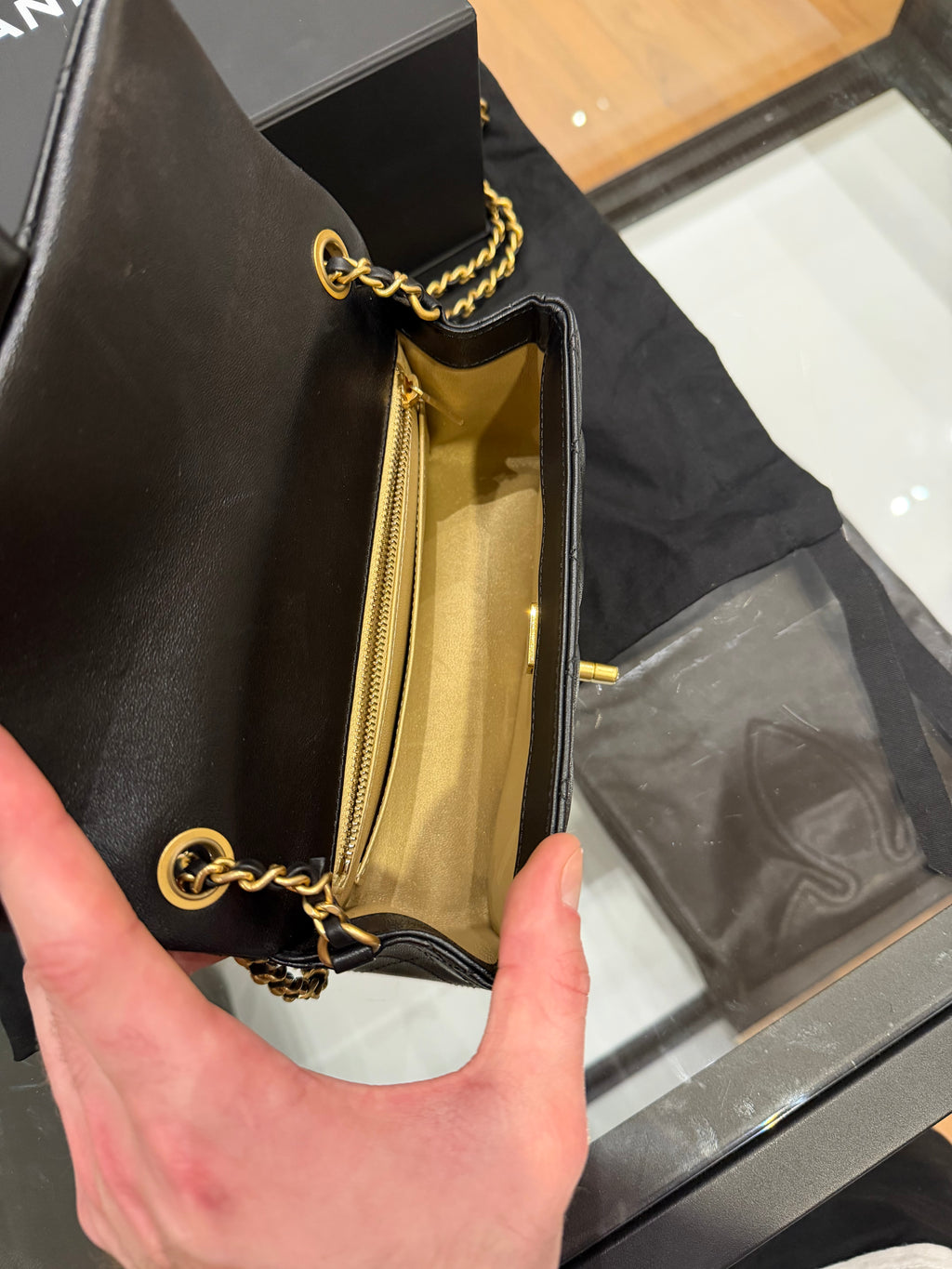 Chanel Pearl Crush Rectangular Mini Flap Bag
